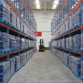 双深度横梁货架